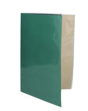CARPETA PLASTIFICADA C/ACCO CLIP COLOR VERDE OSCURO ( CH ) 1