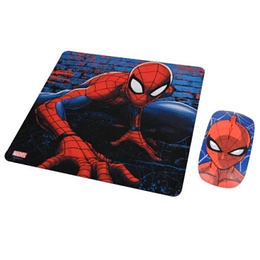 KIT PAD MOUSE + MOUSE INALAMBRICO SPIDERMAN