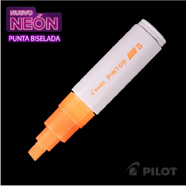 MARCADOR PILOT PINTOR BISELADO NARANJO NEON  8.0MM 1