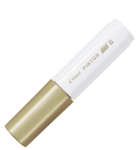 MARCADOR PILOT PINTOR BISELADO DORADO 8.0MM 1