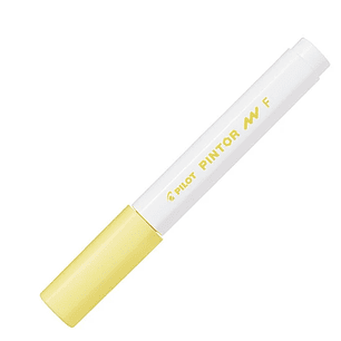 MARCADOR PILOT PINTOR FINO AMARILLO PASTEL 1.0MM