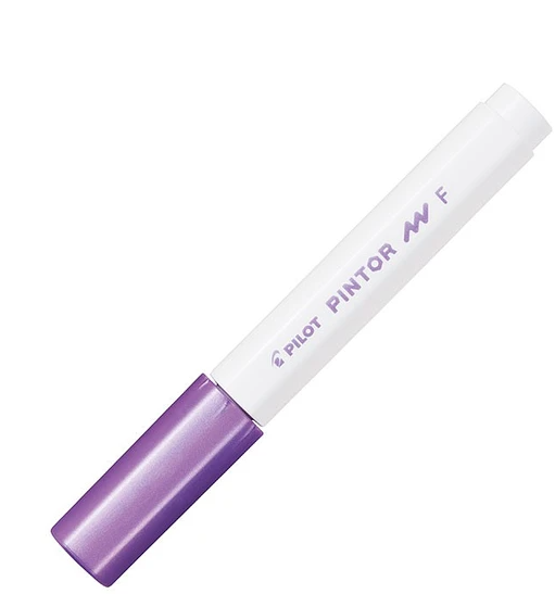 MARCADOR PILOT PINTOR FINO VIOLETA METALICO 1.0MM 1