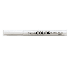 MARCADOR ACRILICO ARTEL BLANCO 1MM