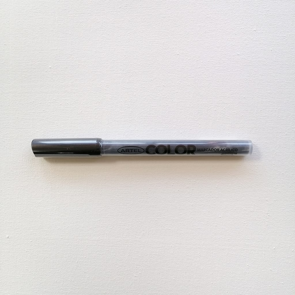 MARCADOR ACRILICO ARTEL PLATEADO 1MM 1