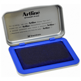 TAMPON ARTLINE N°0 AZUL SHACHIHATA EHJ-2 FORMAT