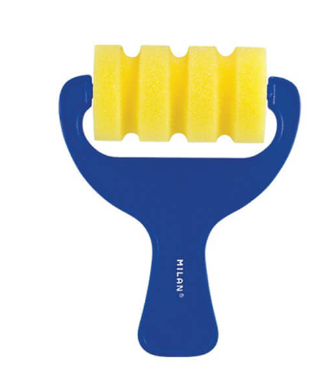 RODILLO ESPONJA MILAN FRANJAS VERTICALES 70MM. 1