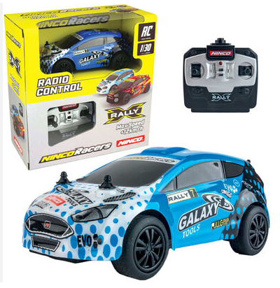 AUTO RC 14X7X6CMS. ESCALA 1/30 RALLY GALAXY 1