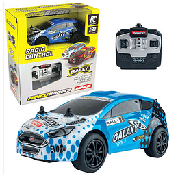 AUTO RC 14X7X6CMS. ESCALA 1/30 RALLY GALAXY