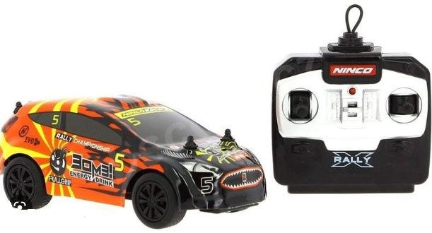 AUTO RC 14X7X6CMS. ESCALA 1/30 RALLY BOMB  1