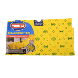 TRAPERO ULTRA ABSORBENTE VIRUTEX 40 X 40 CON OJAL