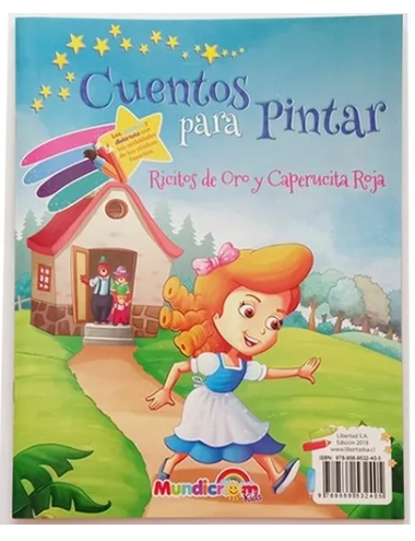 LIBRO MUNDICROM CUENTOS PARA PINTAR 1