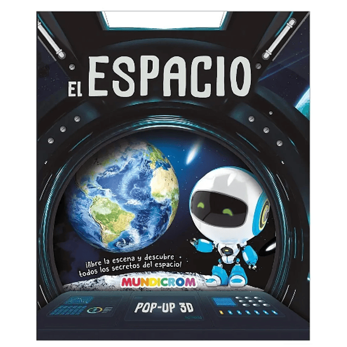 LIBRO MUNDICROM EL ESPACIO POP-UP 3D