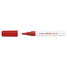 MARCADOR PILOT PINTOR EXTRA FINO ROJO  0.7MM