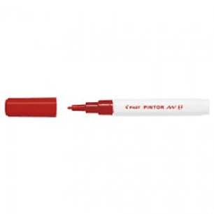 MARCADOR PILOT PINTOR EXTRA FINO ROJO  0.7MM