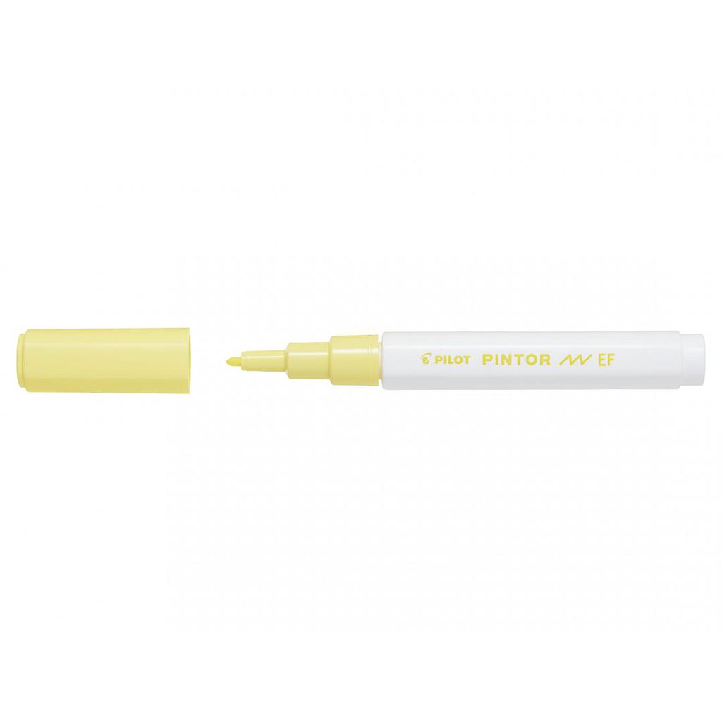 MARCADOR PILOT PINTOR EXTRA FINO AMARILLO PASTEL 0.7MM 1
