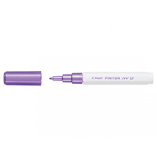 MARCADOR PILOT PINTOR EXTRA FINO VIOLETA METALICO 0.7MM