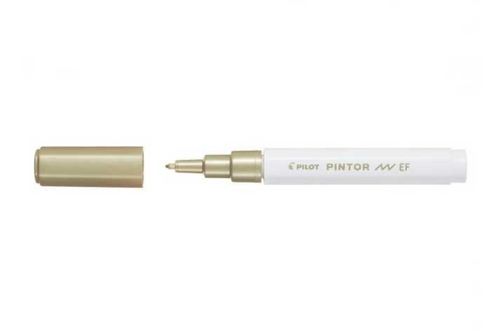 MARCADOR PILOT PINTOR EXTRA FINO DORADO 0.7MM 1