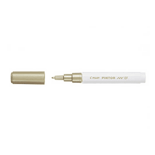 MARCADOR PILOT PINTOR EXTRA FINO DORADO 0.7MM