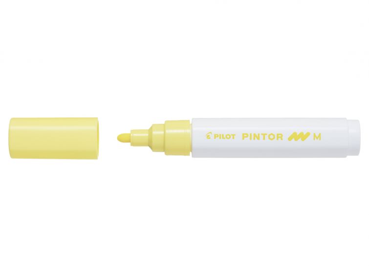 MARCADOR PILOT PINTOR MEDIO AMARILLO PASTEL 1.4MM PERMANENTE 1