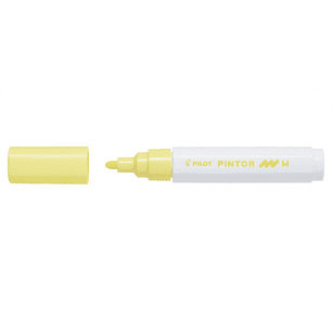 MARCADOR PILOT PINTOR MEDIO AMARILLO PASTEL 1.4MM PERMANENTE