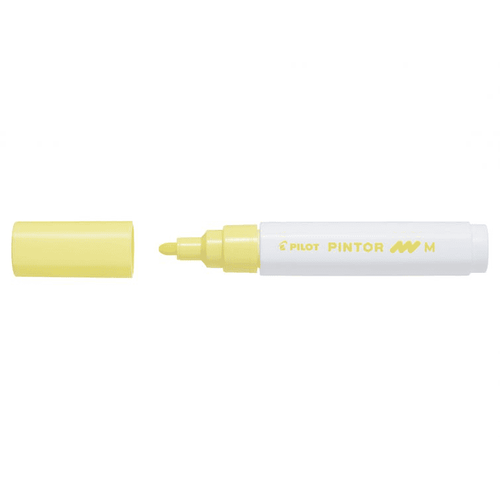 MARCADOR PILOT PINTOR MEDIO AMARILLO PASTEL 1.4MM PERMANENTE