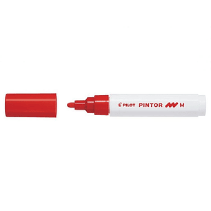 MARCADOR PILOT PINTOR MEDIO ROJO 1.4MM PERMANENTE