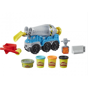 CAMION DE CEMENTO WHEELS PLAY DOH +3