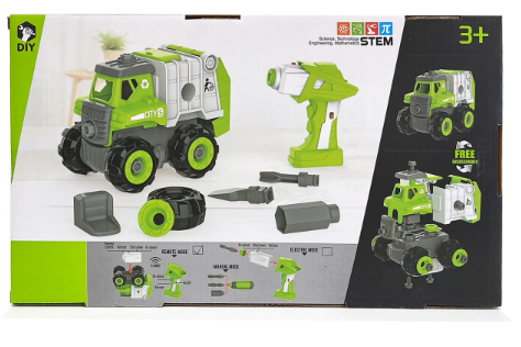 CAMION DE BASURA PARA ARMAR CON RC +3 (AT-500) 1