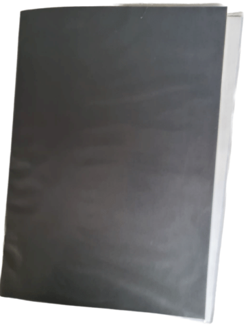 CARPETA PLASTIFICADA C/ACCO CLIP COLOR GRIS 1