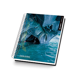 CUADERNO RHEIN 1/2 OFICIO 5mm 150 Hjs DESTINOS CHILE