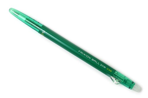 LAPIZ GEL FRIXION BALL SLIM 0.38 VERDE 1