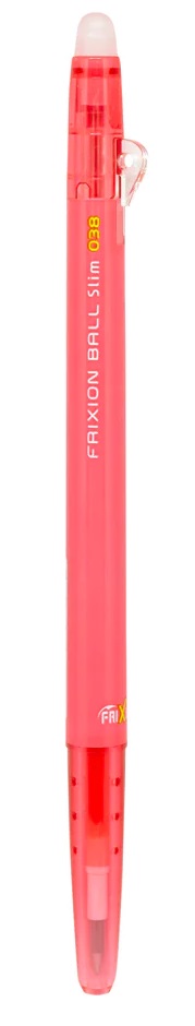 LAPIZ GEL FRIXION BALL SLIM 0.38 ROSA CORAL 1