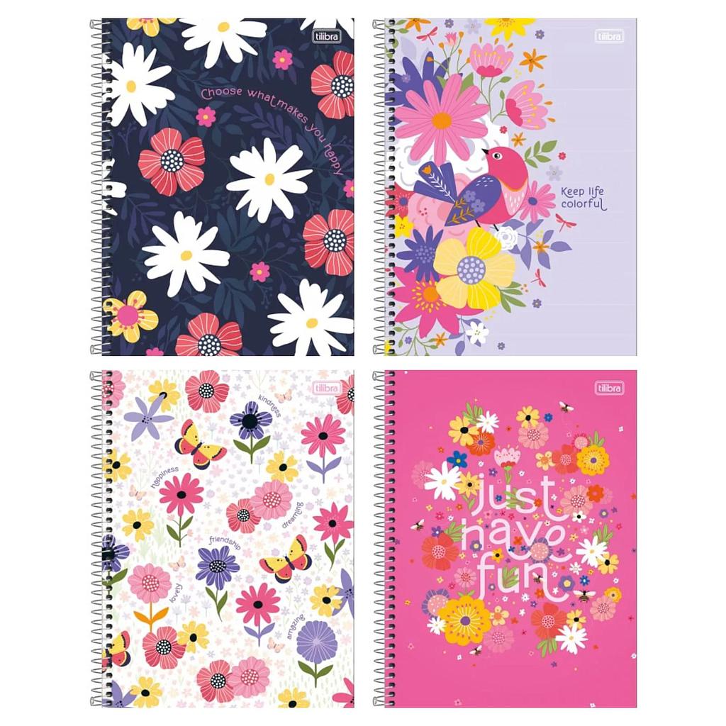 CUADERNO TILIBRA TOP CARTA 7mm 120 Hjs 3 MATERIAS CHARME ( DESC. ) 1