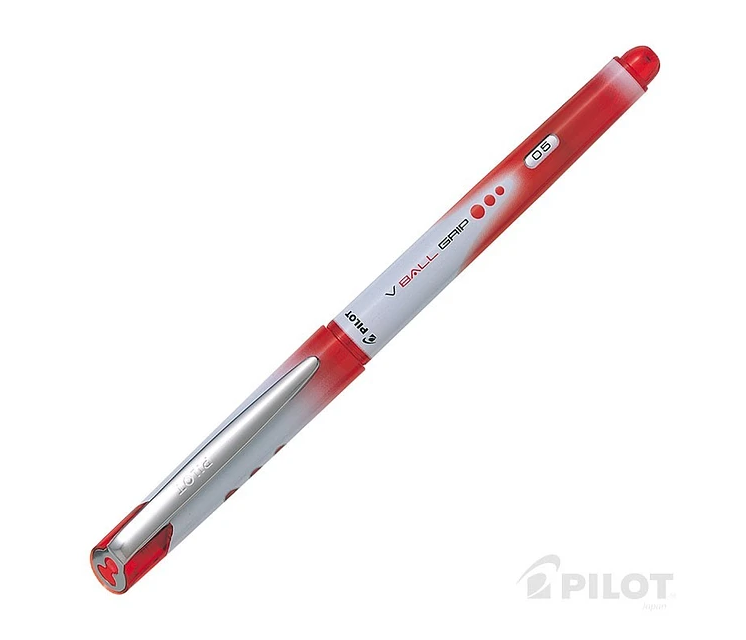 LAPIZ TINTA PILOT V-BALL GRIP 0.5 ROJO 1