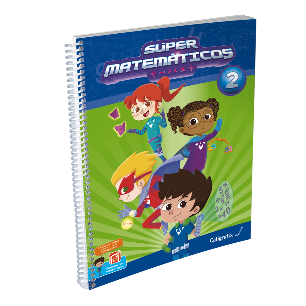 SUPER MATEMATICOS CALIGRAFIX N°2 1