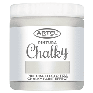 PINTURA CHALKY ARTEL EFECTO TIZA 250ML COLOR CREMA 