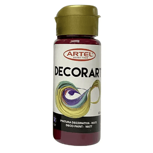 PINTURA DECORART ARTEL 60 ml BURDEO Nº 86