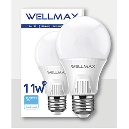 AMPOLLETA LED WELLMAX 11W LUZ FRIA