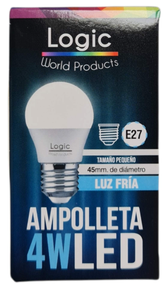 AMPOLLETA LED LOGIC 4W LUZ FRIA 1
