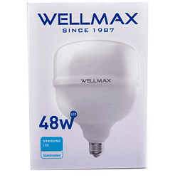 AMPOLLETA LED HAMMER WELLMAX 48W LUZ FRIA