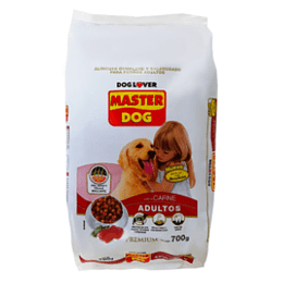 ALIMENTO MASTER DOG ADULTO CARNE 700GRS