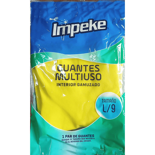 GUANTE MULTIUSO IMPEKE AMARILLO (L)