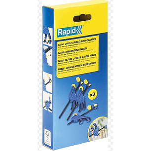 PRENSA RAPIDA  3 UNID. 100MM RAPID