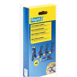 PRENSA DE PINZA 5 UNID. 35MM  RAPID