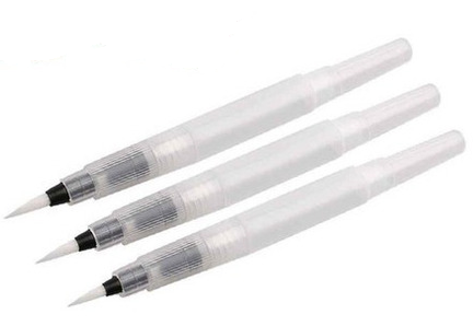 SET PINCELES ACUARELABLES TORRE CON DEPOSITO DE AGUA 3 UNDS 1