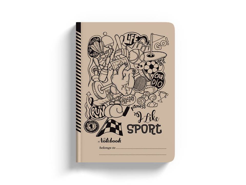 LIBRETA COMPANY FRESH ECO MID 80 HJS. LINEAL 1