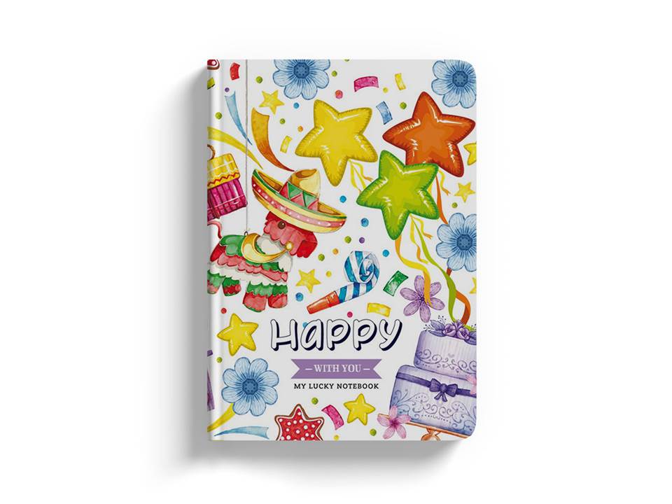 LIBRETA COMPANY FRESH LUXURY HAPPY 64 HJS. 5MM 1