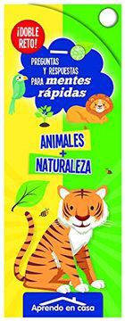 JUEGO MENTES RAPIDAS 6+ APRENDO EN CASA ANIMALES + NATURALEZA E.SALDAÑA CACO49-5 1