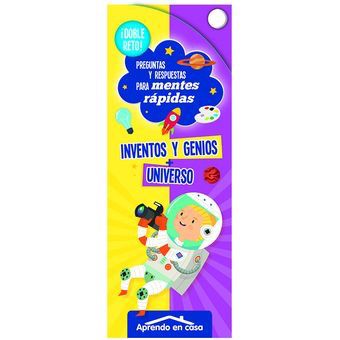 JUEGO MENTES RAPIDAS 6+ APRENDO EN CASA INVENTOS Y GENIOS + UNIV. E.S. CACO49-1 1