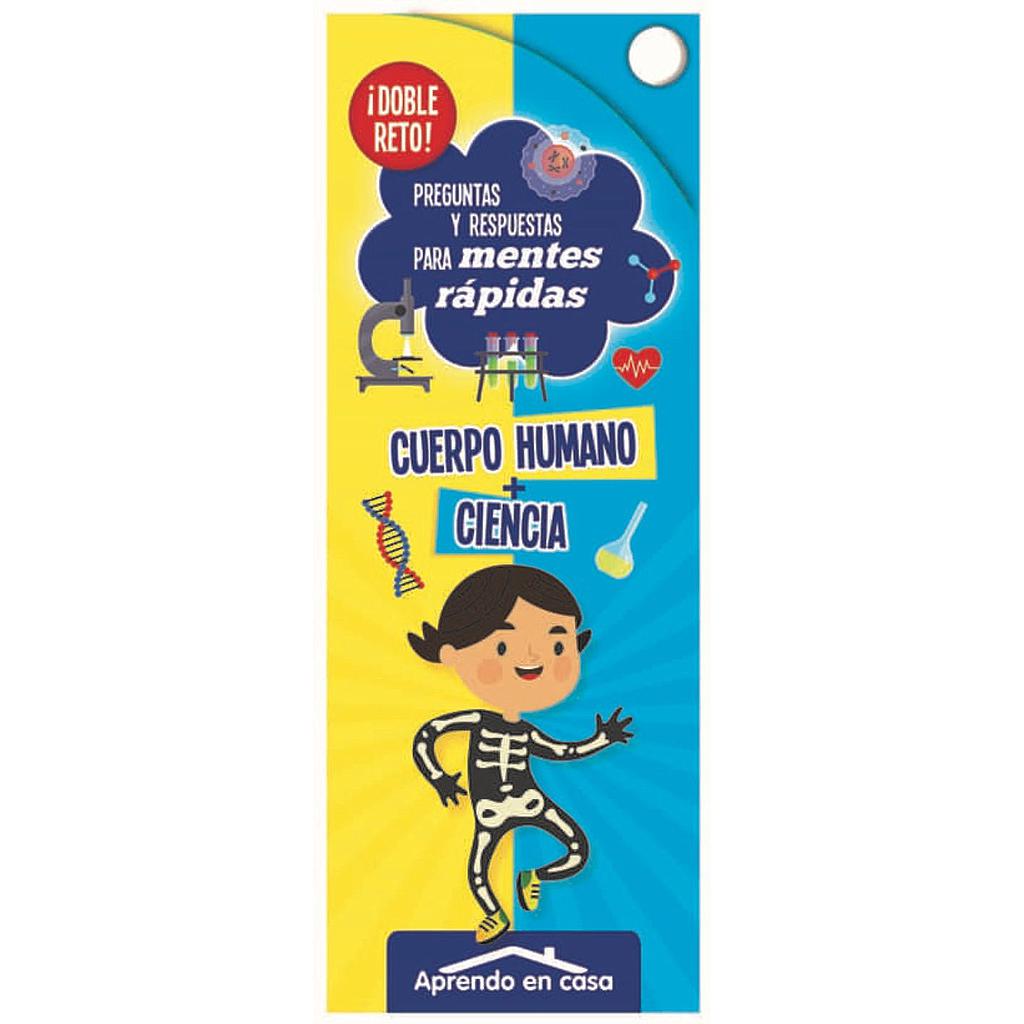 JUEGO MENTES RAPIDAS 6+ APRENDO EN CASA CUERPO HUMANO + CIENCIA E.S. CACO49-4 1